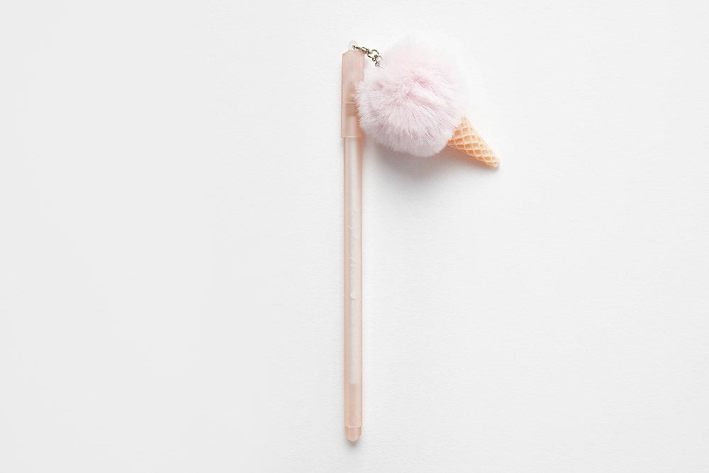 Icecream Pom Pom Pen