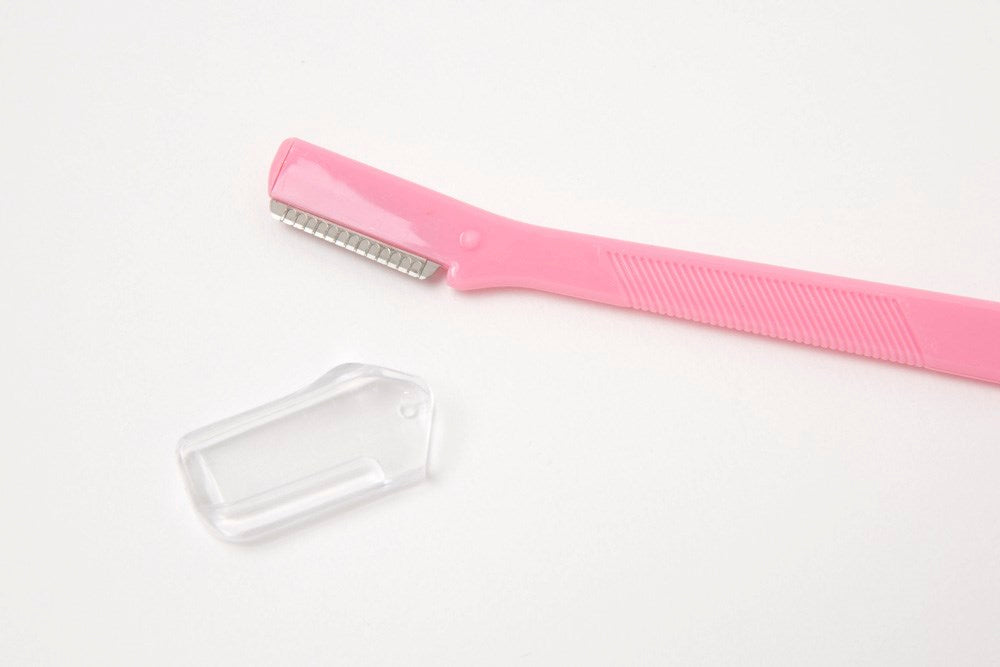 Eyebrow Razor Mint Pink 2PCS