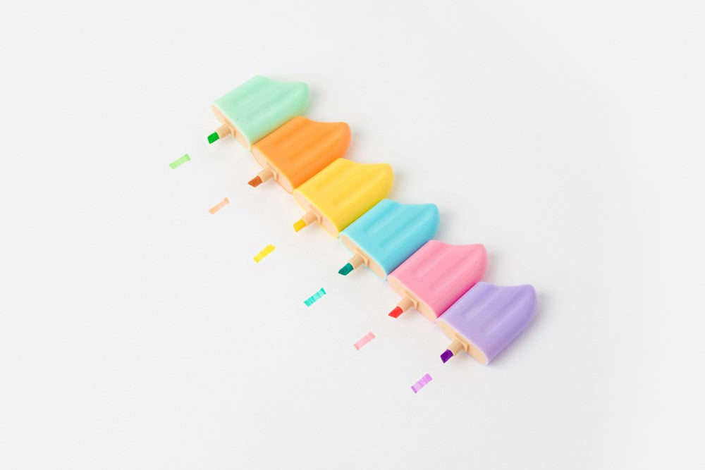 Highlighter Set Ice Cream 6-Color