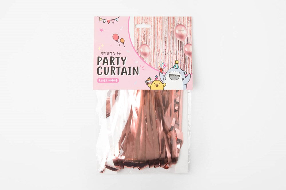 Party Curtain Rose Gold
