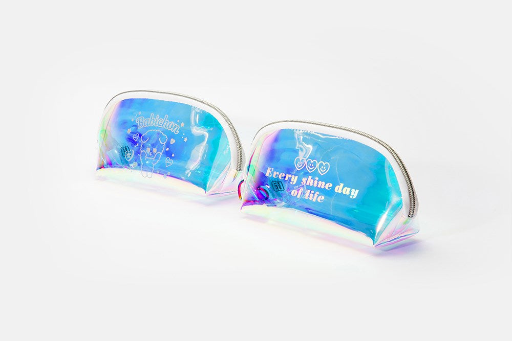 PVC Hologram Multi-Use Pouch Bichon