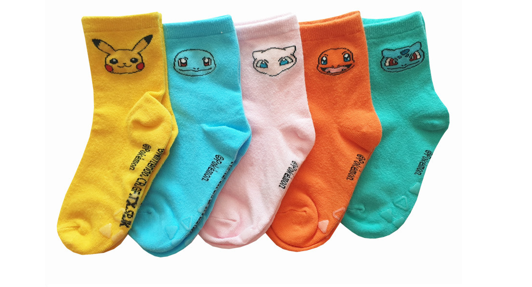 Pokemon Solid Colour Long Socks