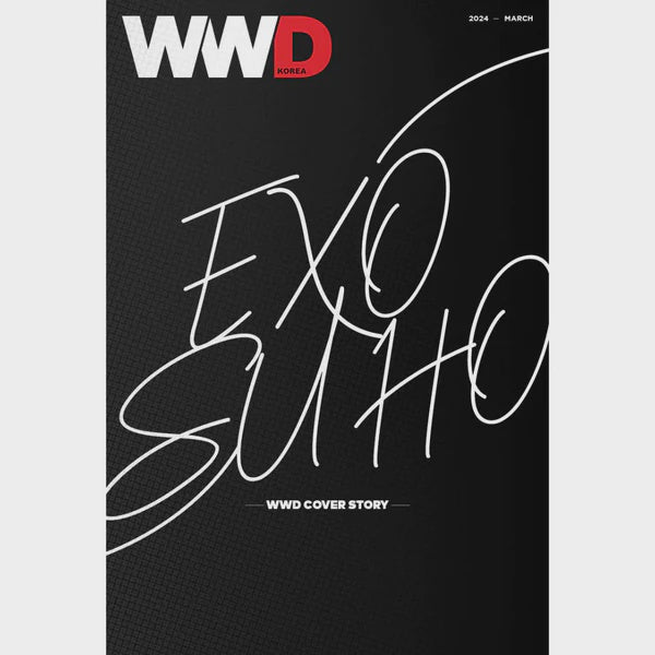 WWD KOREA 2024.03 COVER EXO Suho