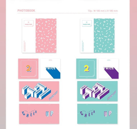 TWICE 2nd Mini Album "PAGE TWO"